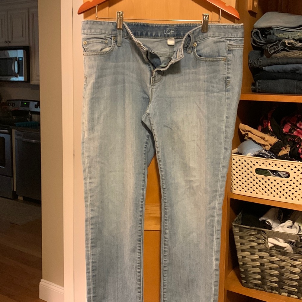 Jeans size 10 loft